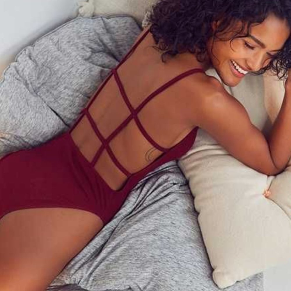 Urban Outfitters Open Cage Back Bodysuit